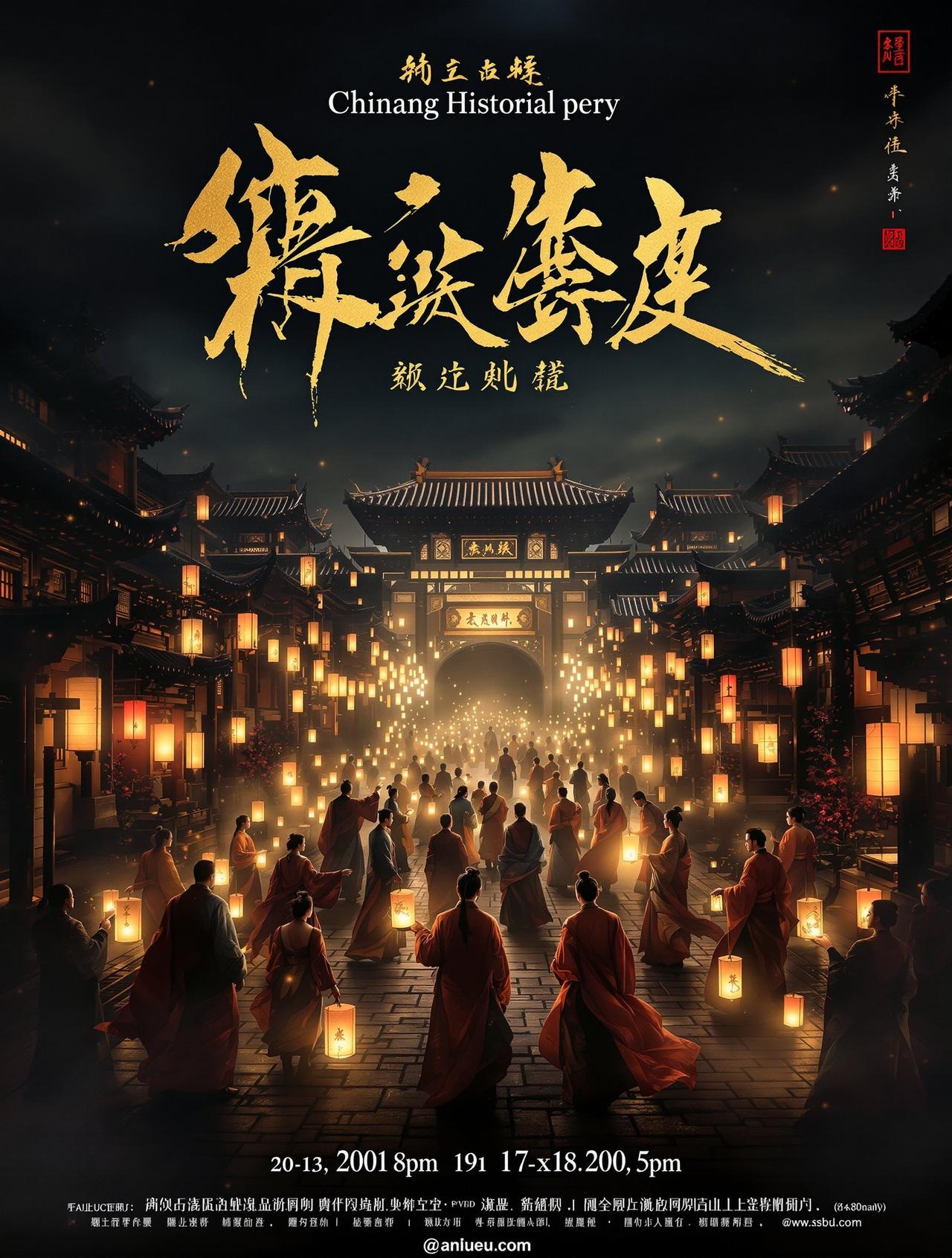 长安十二时辰影视作品海报 - 皮皮影视出品