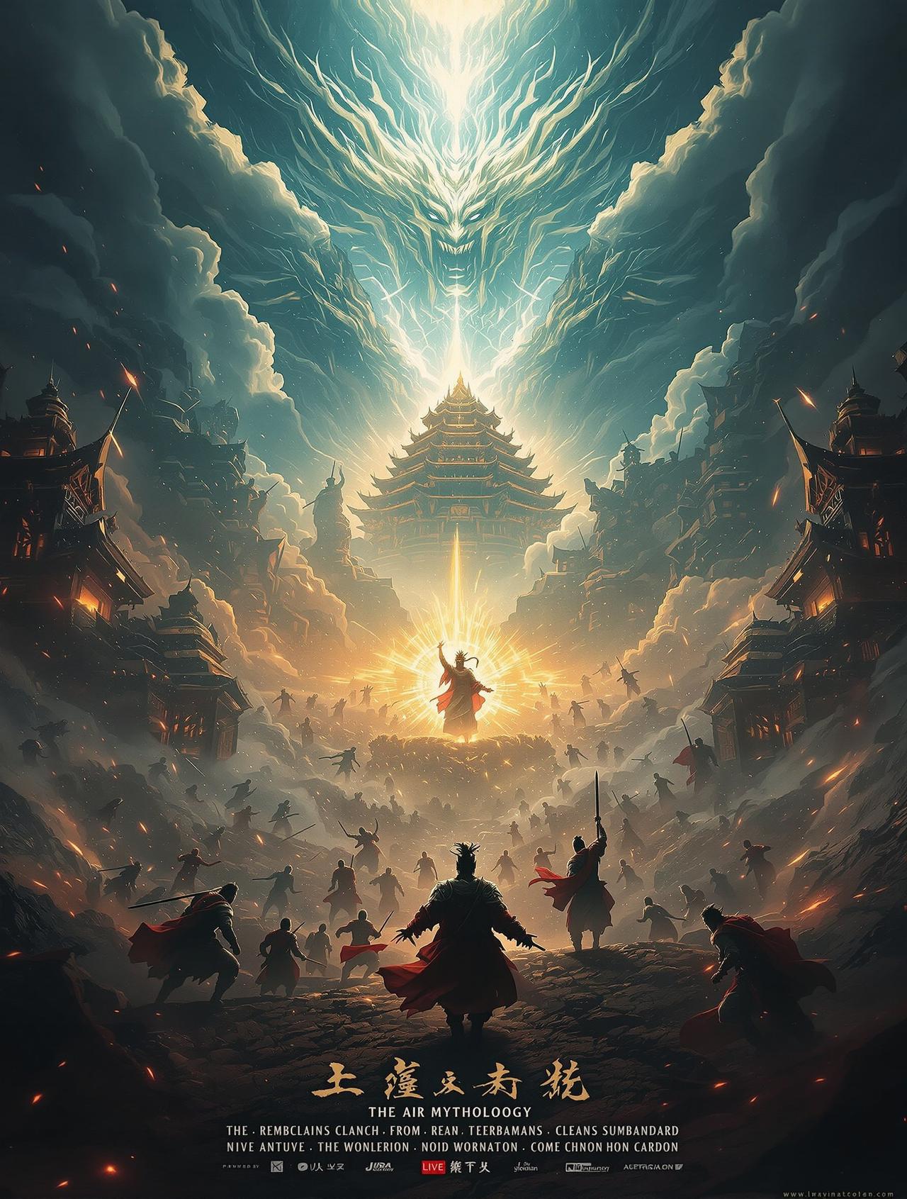 封神第一部:朝歌风云影视作品海报 - 皮皮影视出品